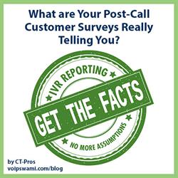 Post-Call Customer Survey Reporting