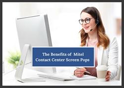 Mitel contact center screen pops