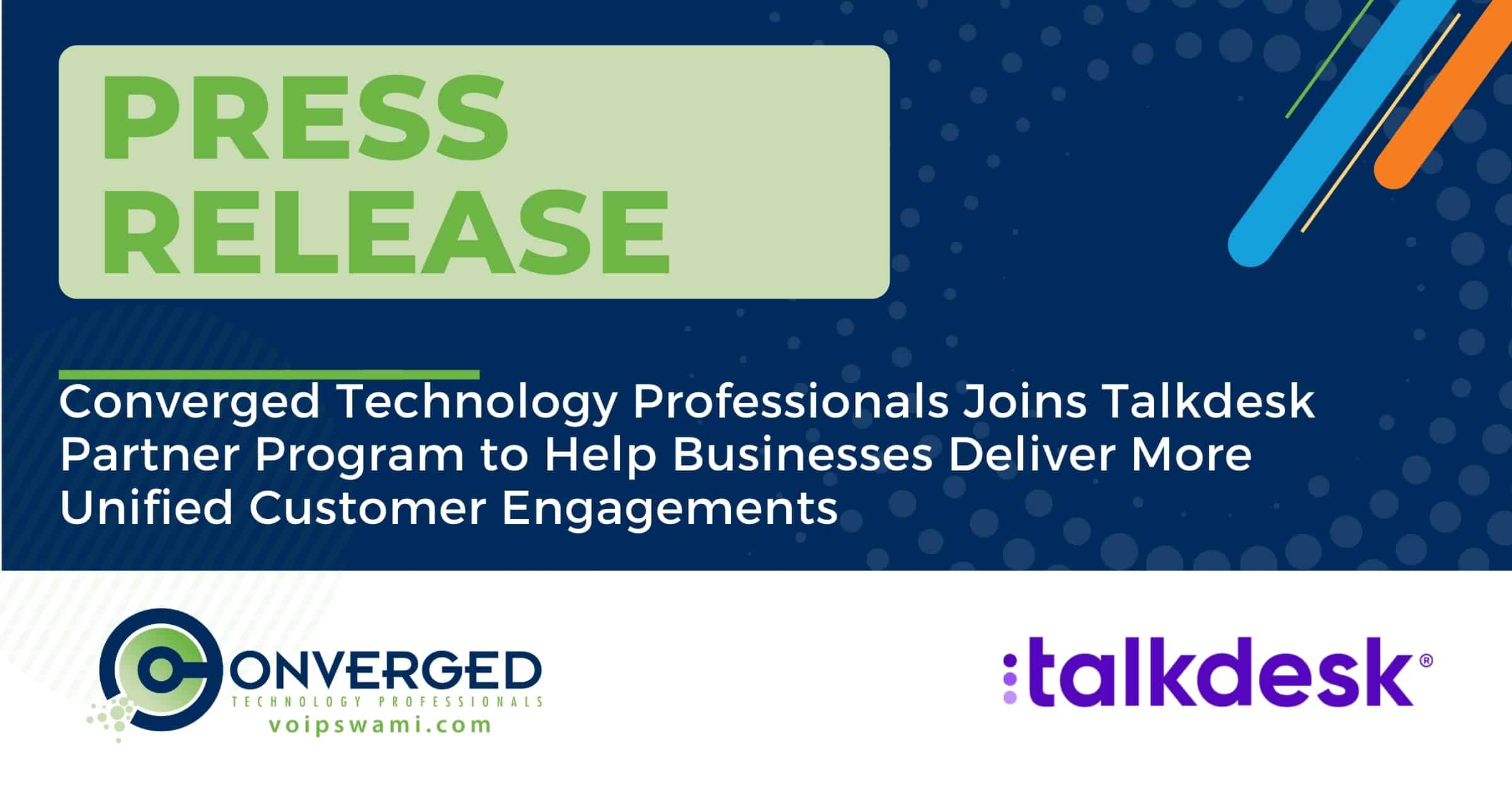 Press Release - Talkdesk Partner